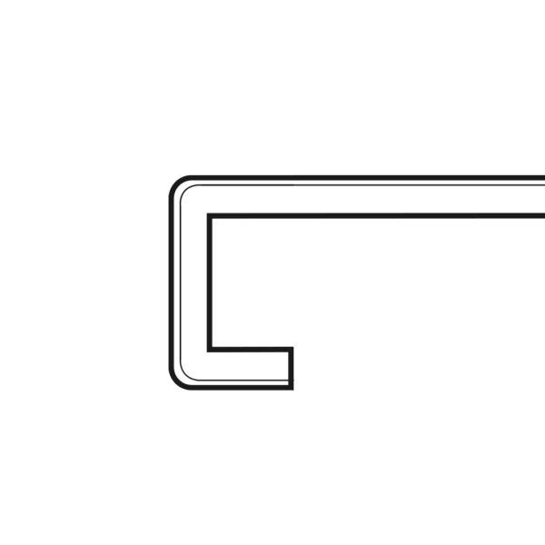 DOUBLE ROUNDED Step